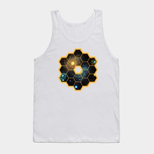 James Webb Telescope - Peep Into Galaxies and Deep Space - NASA JWST Artistic Tank Top